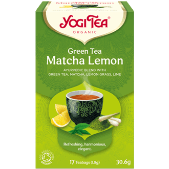 Yogi Tea matcha lemon 17 poser
