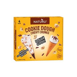 Naturli cookie dough kroneis 130 ml
