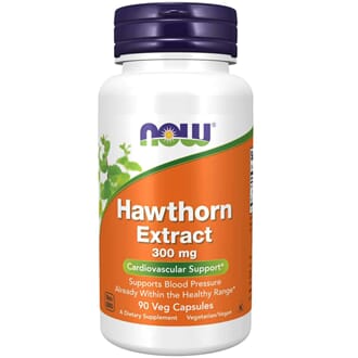 Now hawthorn extract 300 mg 90 kapsler