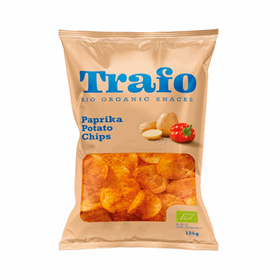 TRAFO PAPRIKA POTATO CHIPS 125 GR Goodlife AS