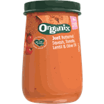 Organix butternut squash, tomat, linser og olivenolje 190 g