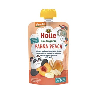 Holle smoothie panda peach 100 g
