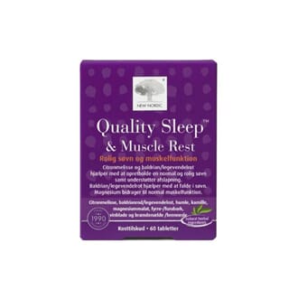 New Nordic quality sleep & muscle rest 60 tab