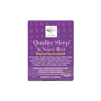 New Nordic quality sleep & nerve rest 60 tab