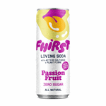 Fhirst Living Soda Passion Fruit 330ml