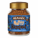 Beanies Nutty Hazelnut Flavour Instant Coffee 50g