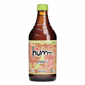 Humm kombucha grapefrukt 415 ml