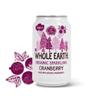 Whole earth cranberry tagny organic 330 ml