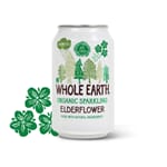 Whole earth elderflower aromatic organic 330 ml