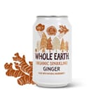 Whole earth ginger sparkling organic 330 ml