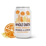 Whole earth organic sparkling orange & lemon 330 ml
