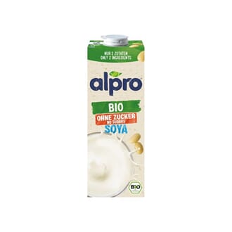 Alpro økologisk soya drikk usøtet 1 L