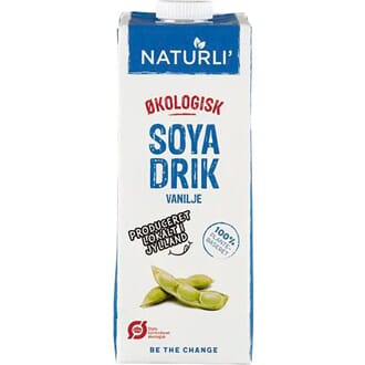 Naturli økologisk soyadrikk med vanilje 1 L