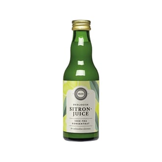 Helios økologisk sitronjuice 200 ml