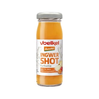 Voelkel ingefær & gurkemeie shot 95 ml
