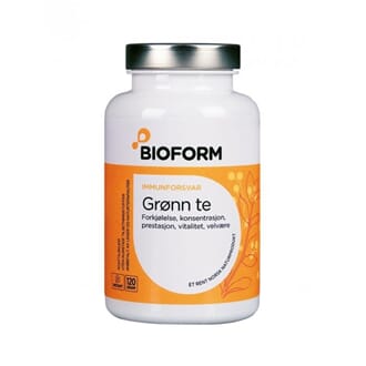 Bioform grønn te urtedrikk 120 g
