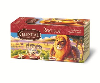Celestial rooibos madagascar vanilla te 20 poser