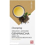 Clearspring økologisk japansk genmaicha te 20 poser