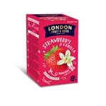 London Fruit & Herb strawberry & vanilla 20 poser