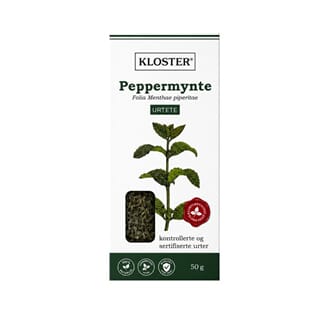 Kloster peppermynte te løsvekt 50 g