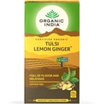 Organic India sitron & ingefær te 25 poser