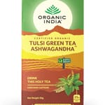 Organic India tulsi ashwagandha te 25 poser