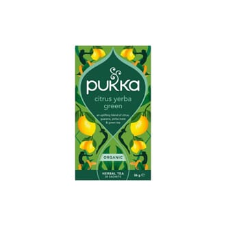 Pukka citrus yerba green 20 poser