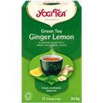 Yogi Tea green tea ginger lemon 17 poser