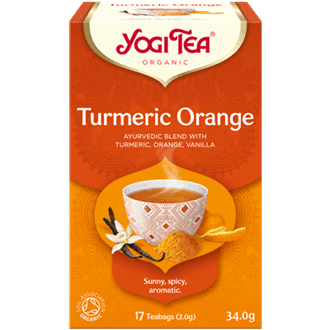 Yogi Tea turmeric orange 17 poser