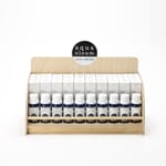 Aqua Oleum fullt display med testere - Mix 2