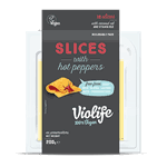Violife slices hot peppers 200 gr