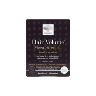 New Nordic hair volume mega strenght 60 tab