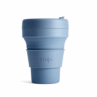 Stojo pocket - steel - 355ml
