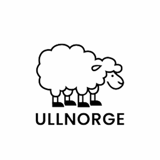 Ull Norge Skinnvotter Svart Large