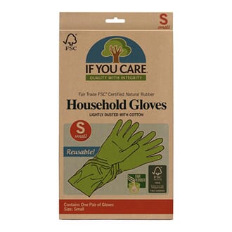 If you care household gloves small (latex)