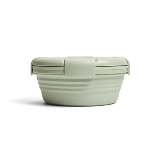 Stojo sammenleggbar skål med lokk sage 1,1 L
