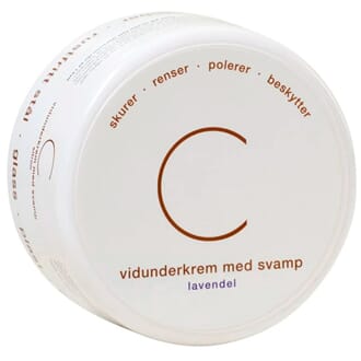 C soaps vidunderkrem med svamp lavendel 300 g