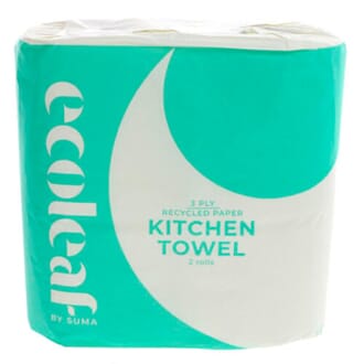 Ecoleaf kjøkkenpapir 2 ruller
