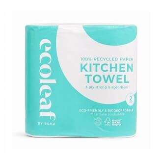 Ecoleaf kjøkkenpapir 2 ruller