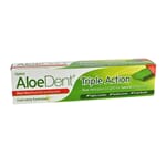 Aloe Dent triple action tannkrem m/fluor 100 ml