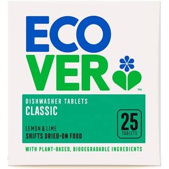 Ecover oppvasktabletter 25 stk