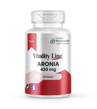 Vitality line aronia 120 kapsler
