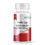 Vitality line Q10 + selen 60 kapsler