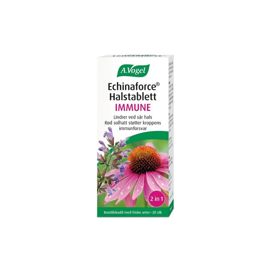 Vogel Echinaforce Immune Halstablett 20 tab - Goodlife Norge AS