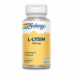 Solaray L-lysin 500 mg 60 kapsler