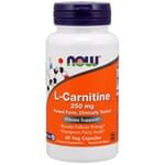 Now L-carnitine 250 mg 60 kaps