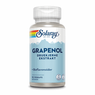 Solaray grapenol 50 mg 90 kapsler