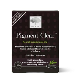 New Nordic Skin Care Pigment Clear 60 tab