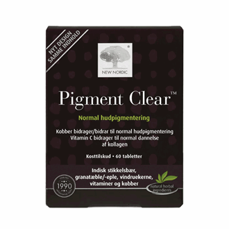 New Nordic Skin Care Pigment Clear 180 tab