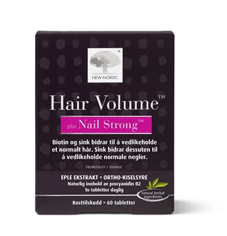 New Nordic Hair  Volume plus Nails Strong 60 tab